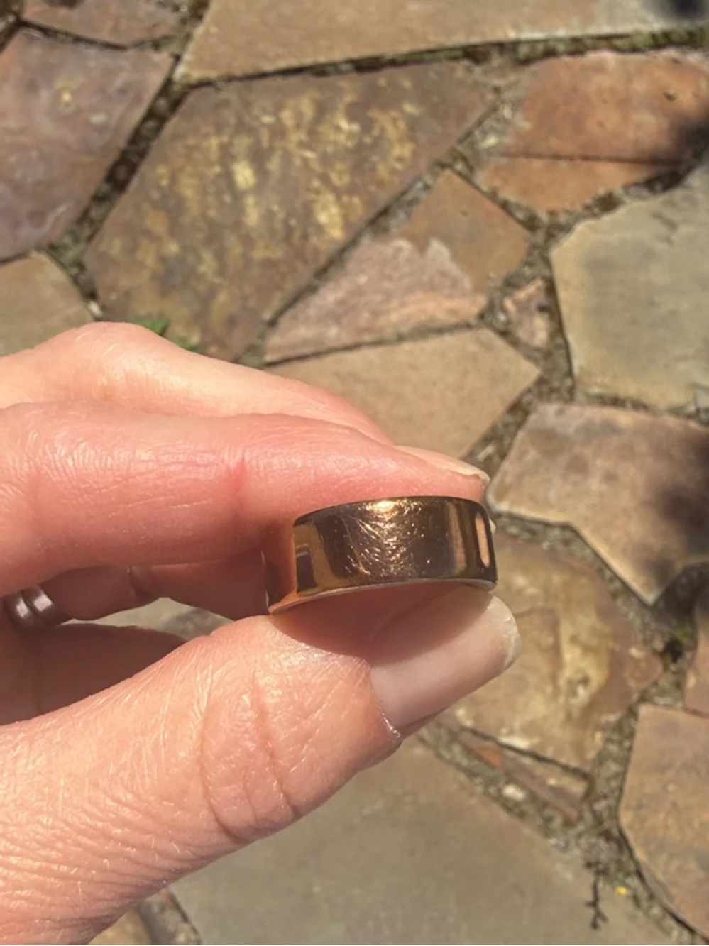 Oura gen 4 rose gold size 7